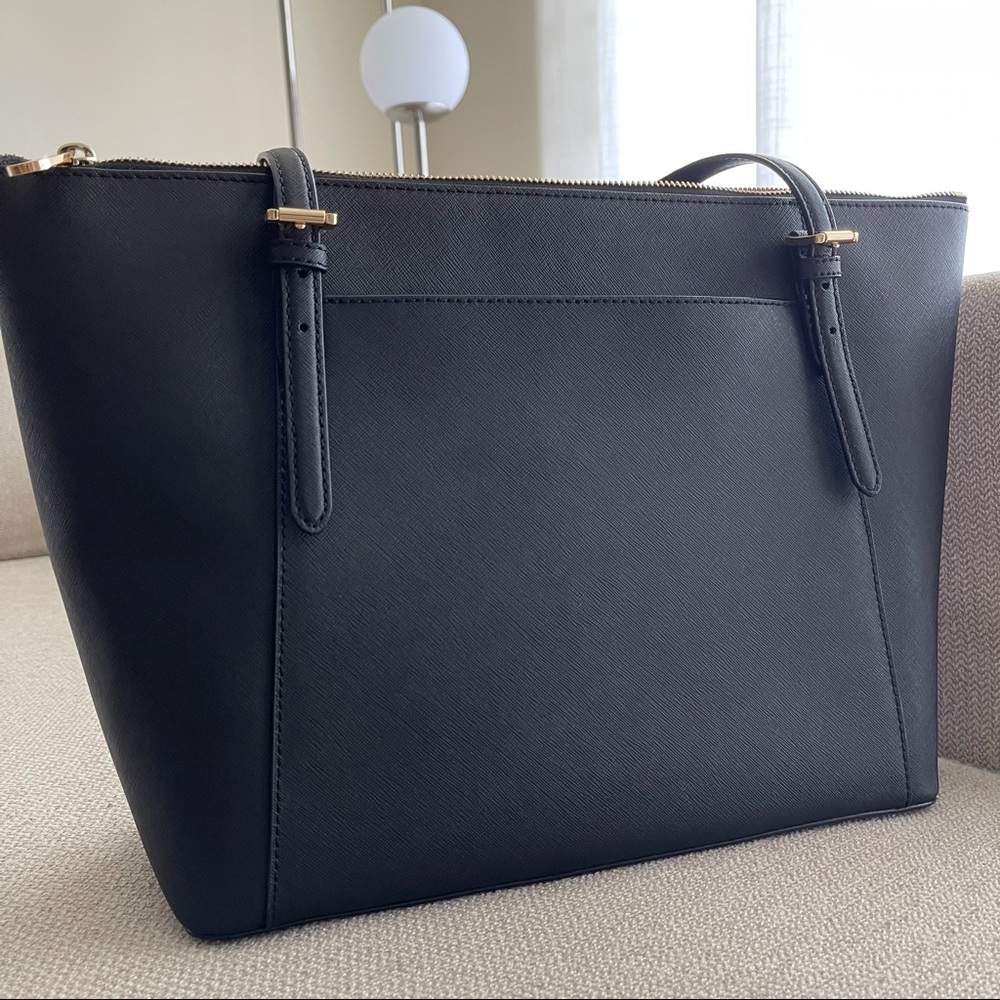 Michael Kors MK Ciara Large Black Tote Bag - Picture 3 of 11